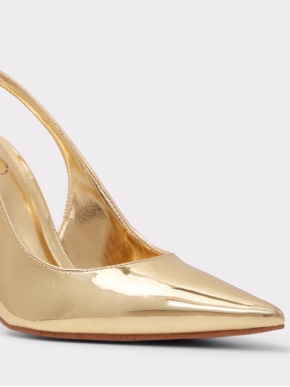 Aldo Gold Stessysling Heels